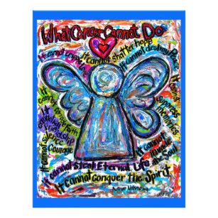 Colourful Cancer Angel Flyer