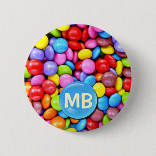 Colourful Candies 6 Cm Round Badge