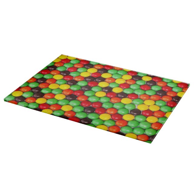 Colourful candies cutting board (Corner)