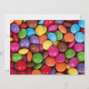 Colourful Candies Invitation