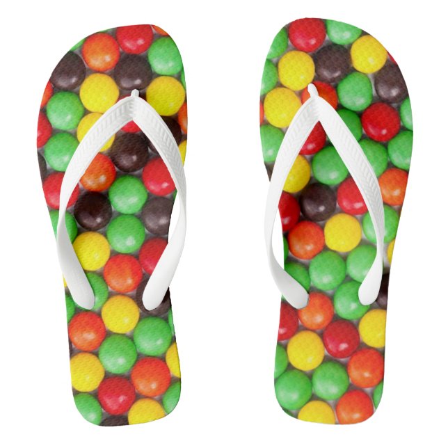 Colourful candies jandals (Footbed)