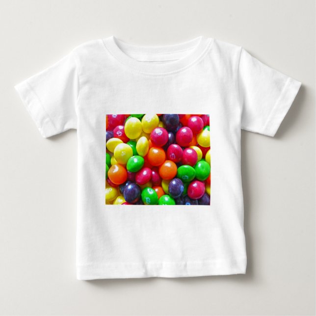 Colourful Candy Baby T-Shirt (Front)