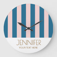 Colourful Candy blue bright Colour Modern Stripes
