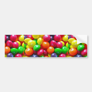 Colourful Candy Bumper Sticker