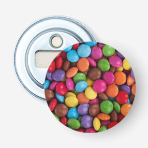 Colourful Candy, Candy Buttons, Sweets, Food Bottle Opener