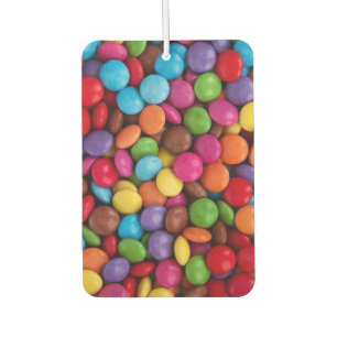 Colourful Candy, Candy Buttons, Sweets, Food Car Air Freshener