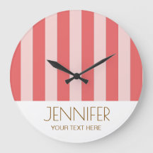 Colourful Candy Flesh Pink Colour Modern Stripes