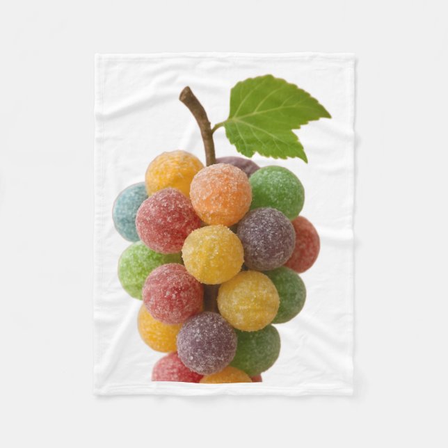 Colourful Candy Grapes Blanket (Front)