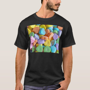 Colourful Candy Hearts T-Shirt