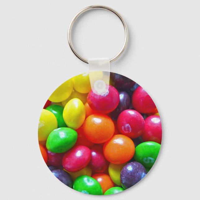 Colourful Candy Key Ring (Front)