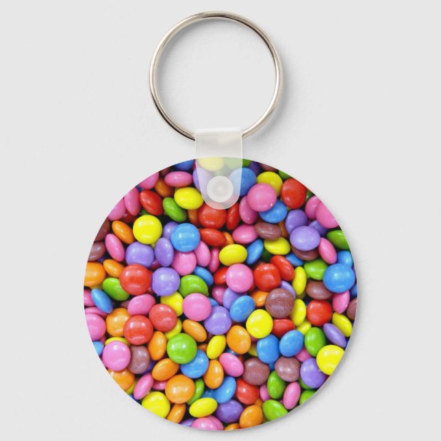 Colourful Candy Key Ring (Front)
