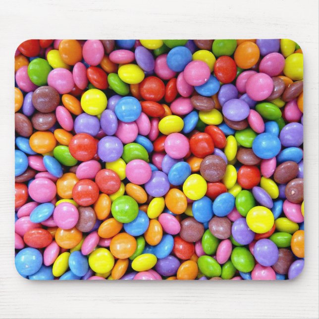 Colourful Candy Mouse Pad (Front)