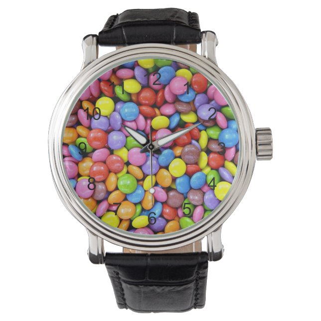Colourful Candy Pieces Watch (Front)