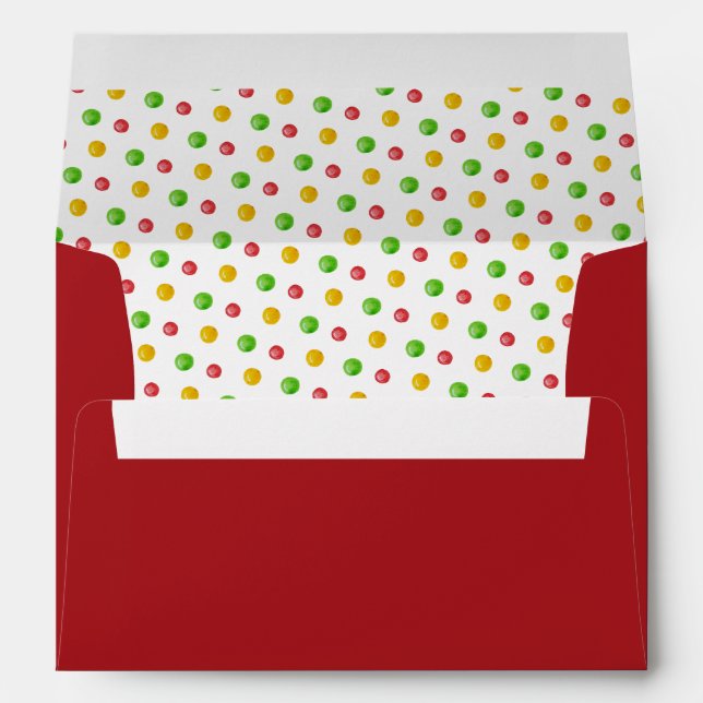 Colourful Candy Red Envelope (Back (Bottom))