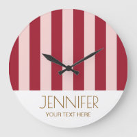 Colourful Candy Retro Red Colour Modern Stripes