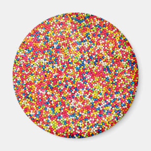 Colourful Candy SprinklesFood Refrigerator Magnets