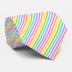 Colourful Candy Stripe Tie