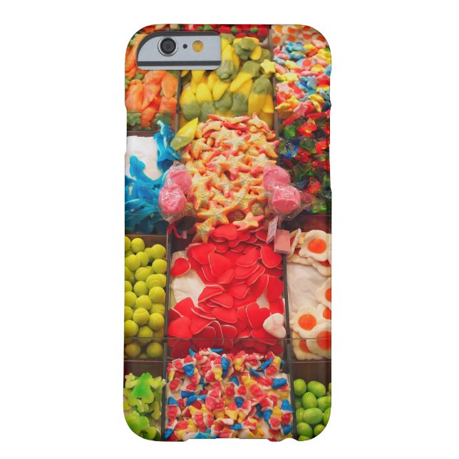 Colourful candy sweet shop iPhone 6 case (Back)