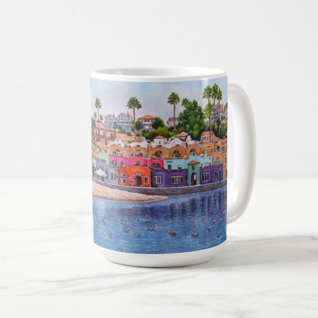 Colourful Capitola  Coffee Mug (Front Right)