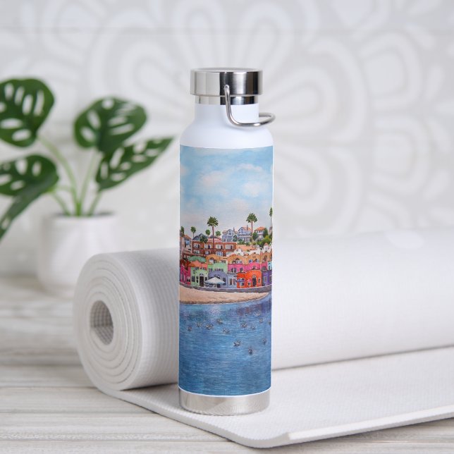 Colourful Capitola  Water Bottle (Yoga)