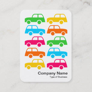 Colourful Cars Business Card