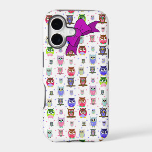 Colourful Cartoon Owl iPhone 7 Plus case