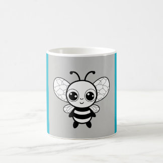 Colourful Cartoon Print Mug – Fun and Whimsy for E
