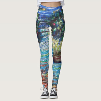 Colourful Cascade Leggings