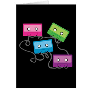 Colourful Cassette Tapes