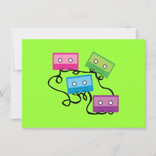 Colourful Cassette Tapes