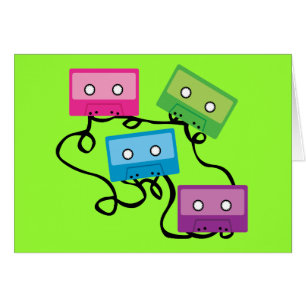 Colourful Cassette Tapes