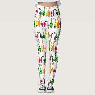 Colourful Cat Butts Pattern Leggings