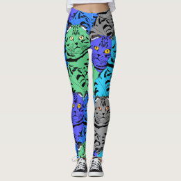Colourful Cats Leggings