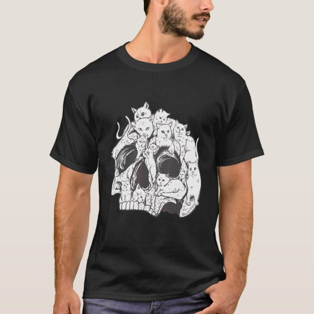 Colourful cats of imagination T-Shirt (Front)