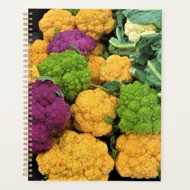 Colourful Cauliflower, Autumn Decor Planner (Front)