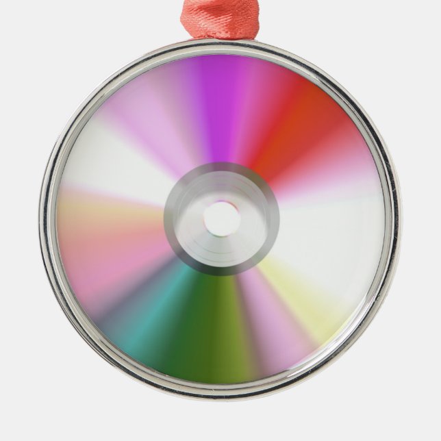 Colourful CD Ornament (Front)