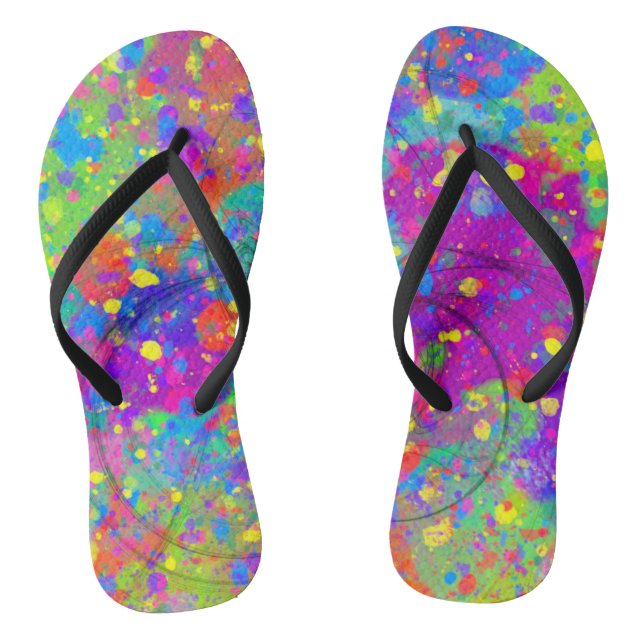 Colourful Celebration Jandals (Footbed)