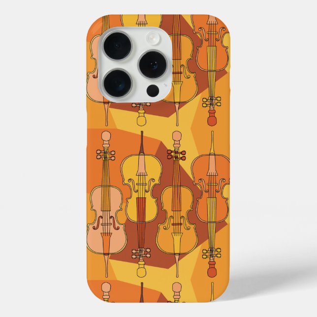 Colourful Cello Pattern  Case-Mate iPhone Case (Back)