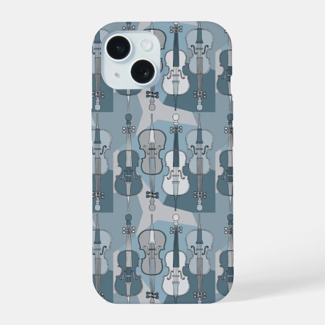 Colourful Cello Pattern  Case-Mate iPhone Case (Back)