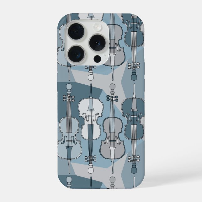 Colourful Cello Pattern  iPhone Case (Back)