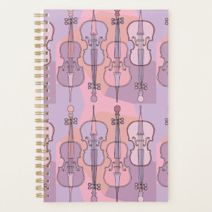 Colourful Cello Pattern   Planner