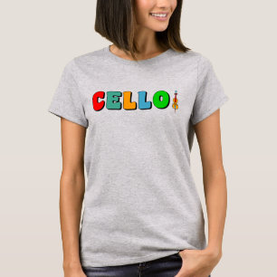 Colourful Cello T-Shirt