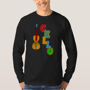 Colourful Cello T-Shirt