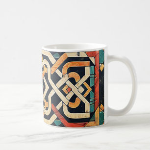 “Colourful Celtic Knot” Coffee Mug