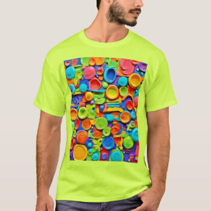 Colourful Ceramic Art T-Shirt