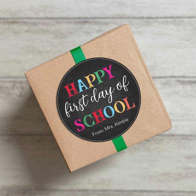 Colourful Chalkboard School Sticker (Creator Uploaded)
