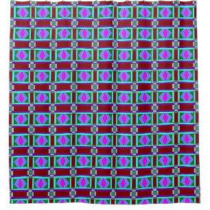 Colourful Chaos 18 Shower Curtain