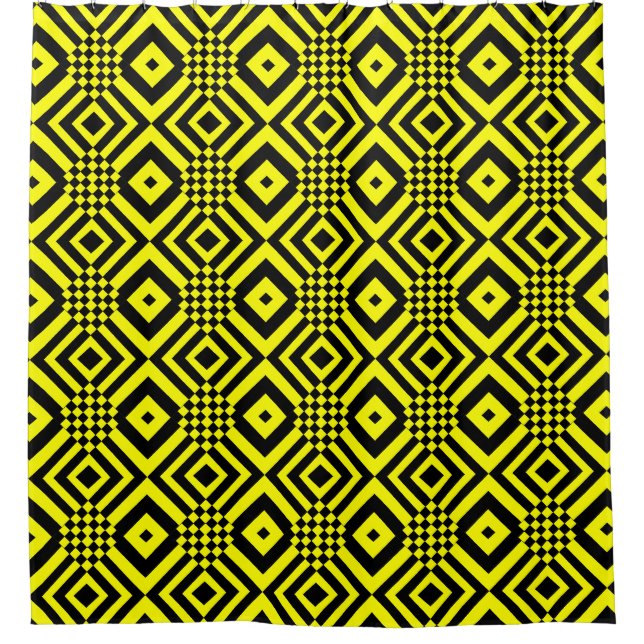 Colourful Chaos 41 Shower Curtain (Front)