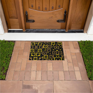 Colourful Chaos: Random Colour Splashes Doormat