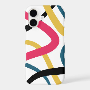 Colourful, chaotic, bold vibrant modern graphic ar